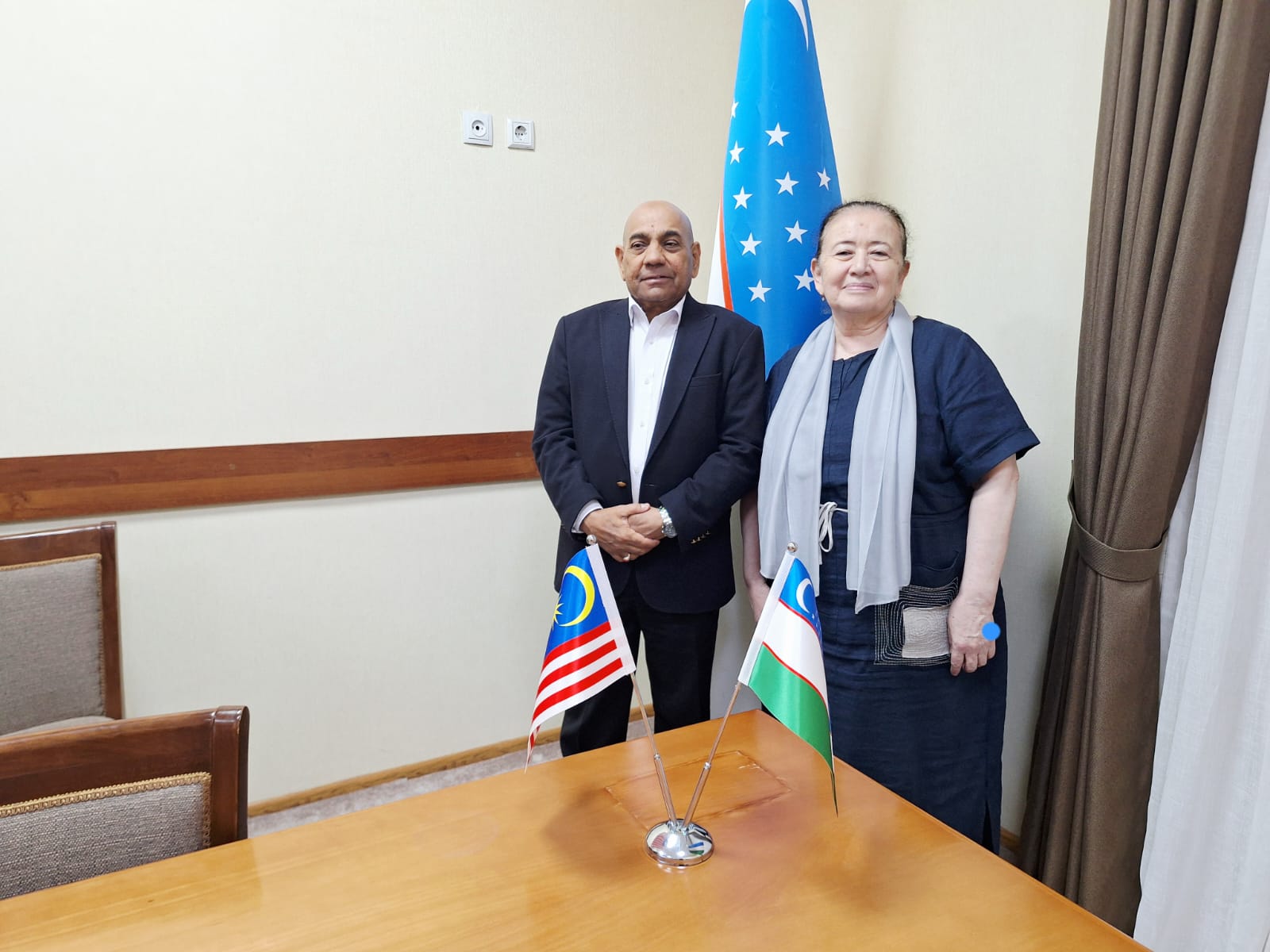 Courtesy visit to the Deputy Minister of Health for Uzbekistan, August 2025