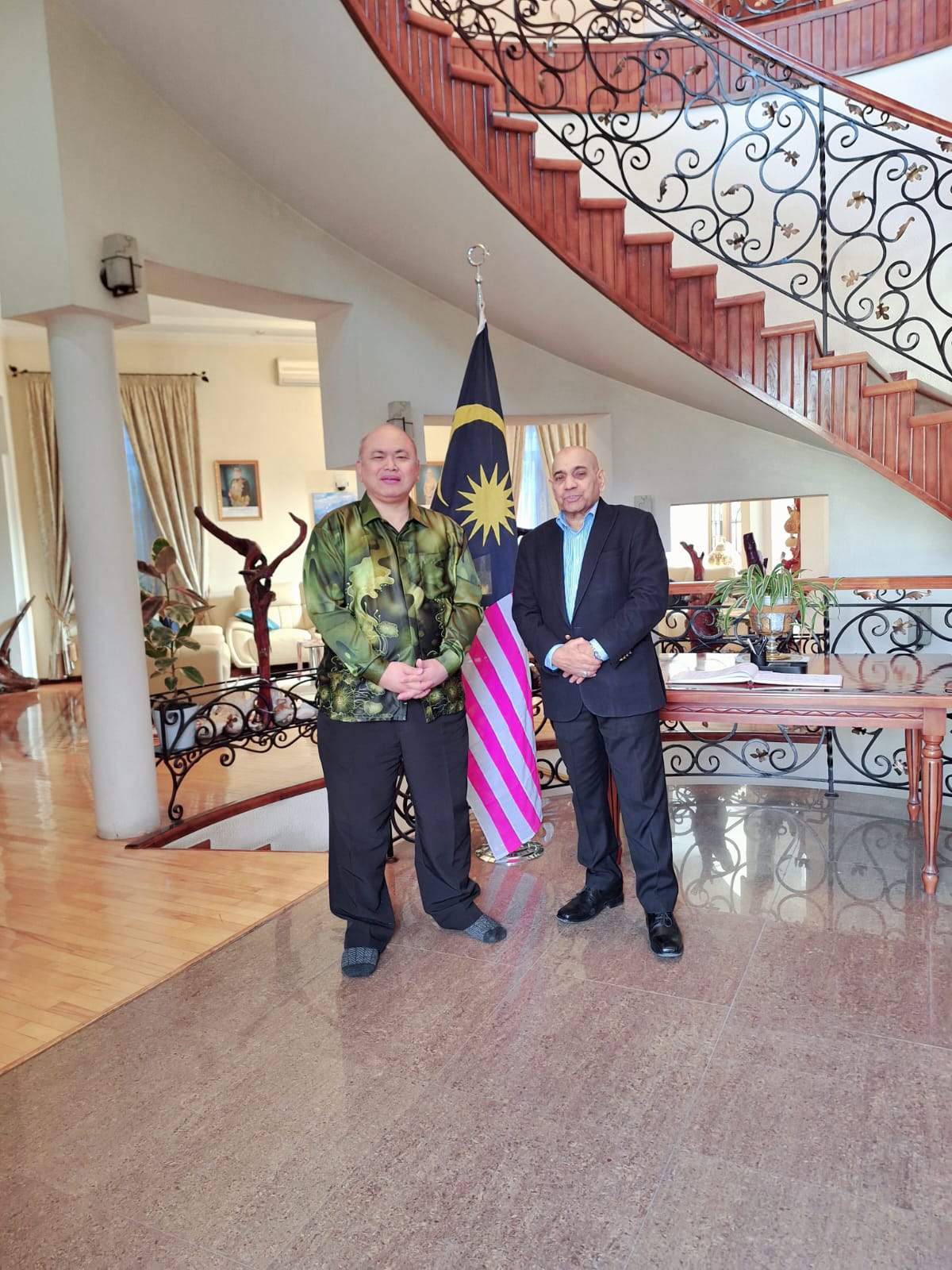 Courtesy visit to His Excellency Mr. Ilham Tuah, Malaysian Ambassador to Uzbekistan, November 2025
